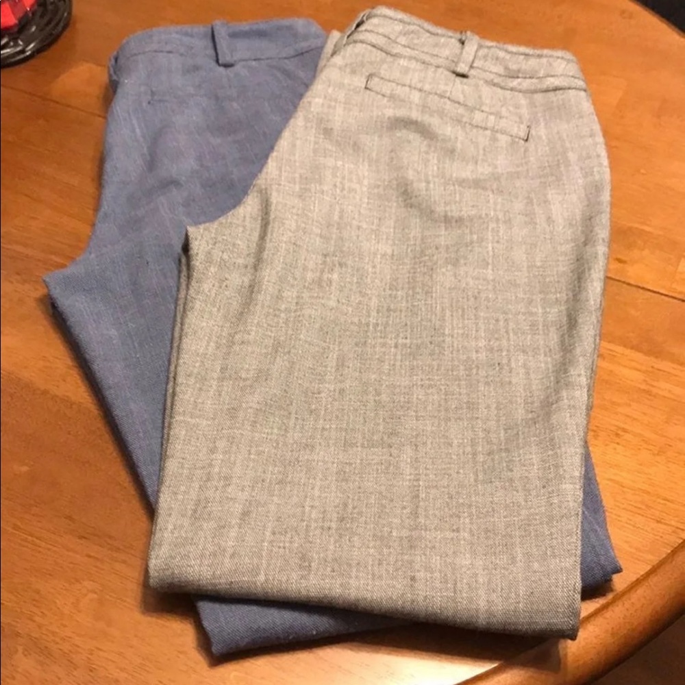 Bundle of NY Co. bootcut pants.
